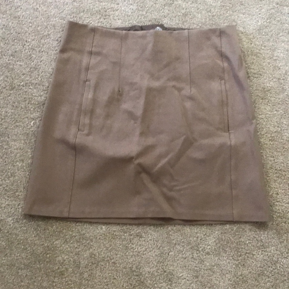 Khaki skirt
